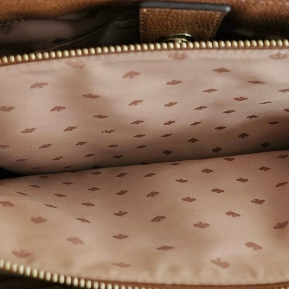 Kate Spade Brown Shoulder Bag with Gold Chain - Picture 7 of 9